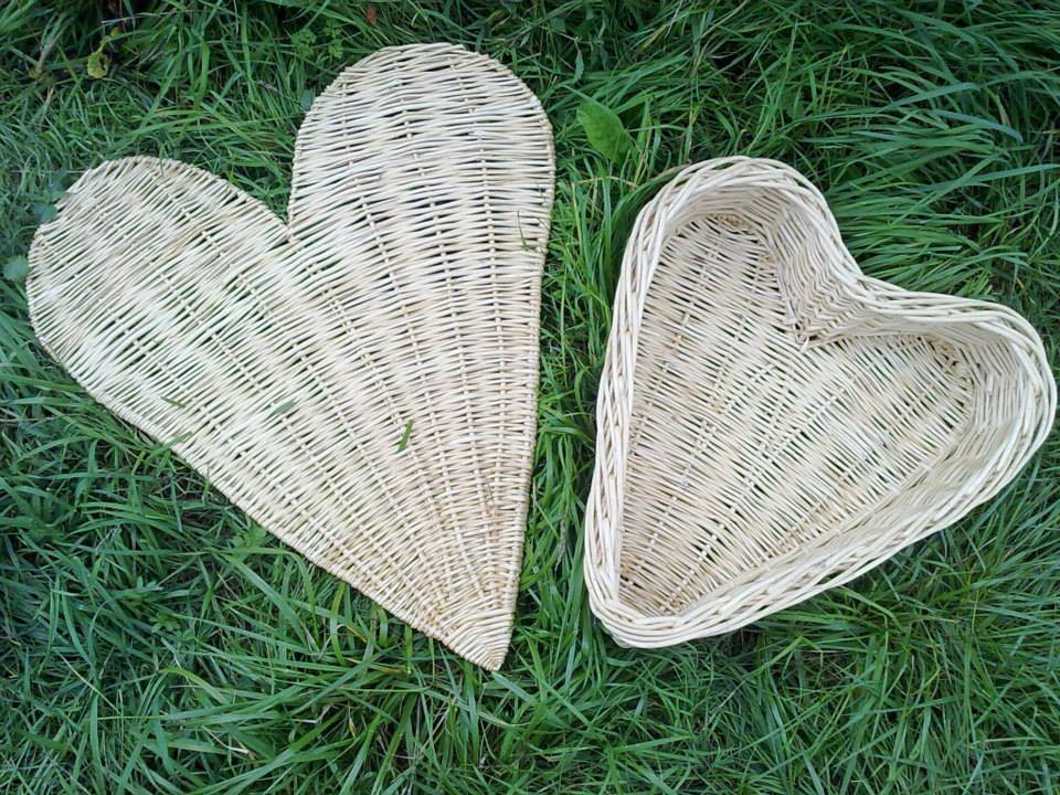 Wyldwood Willow Heart Basket