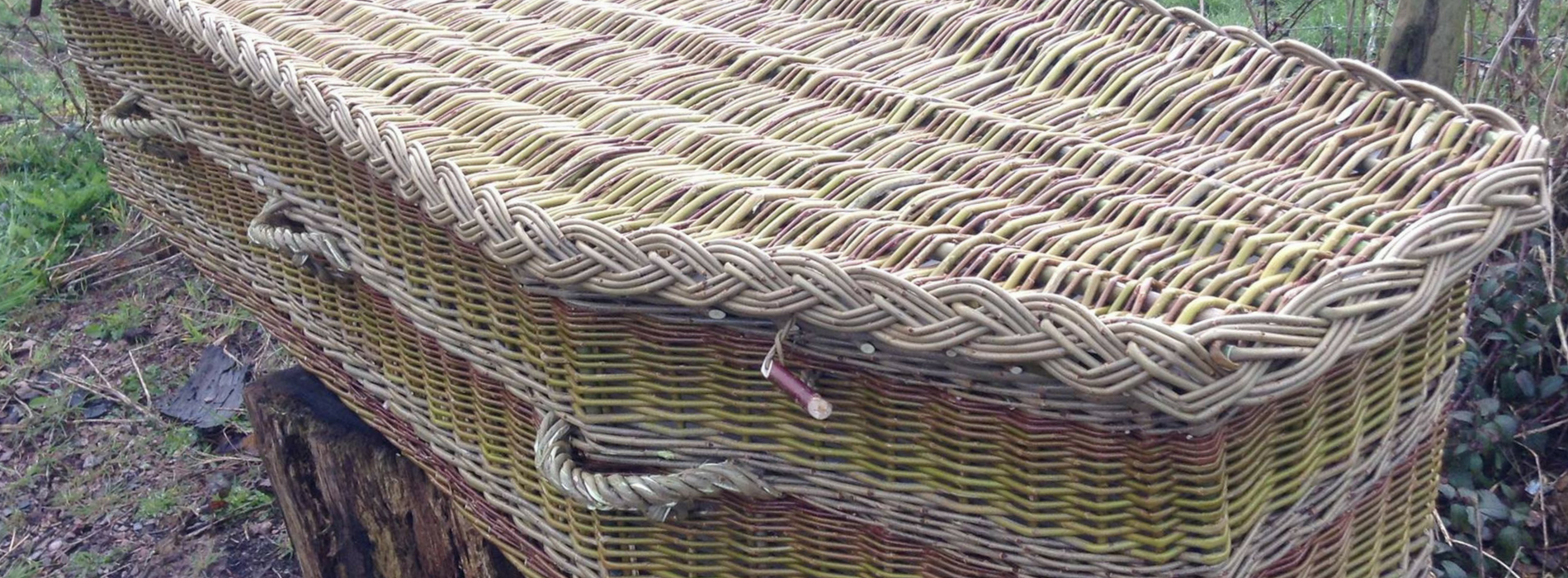 Willow Wicker Coffin Wyldwood Willow Natural Burial